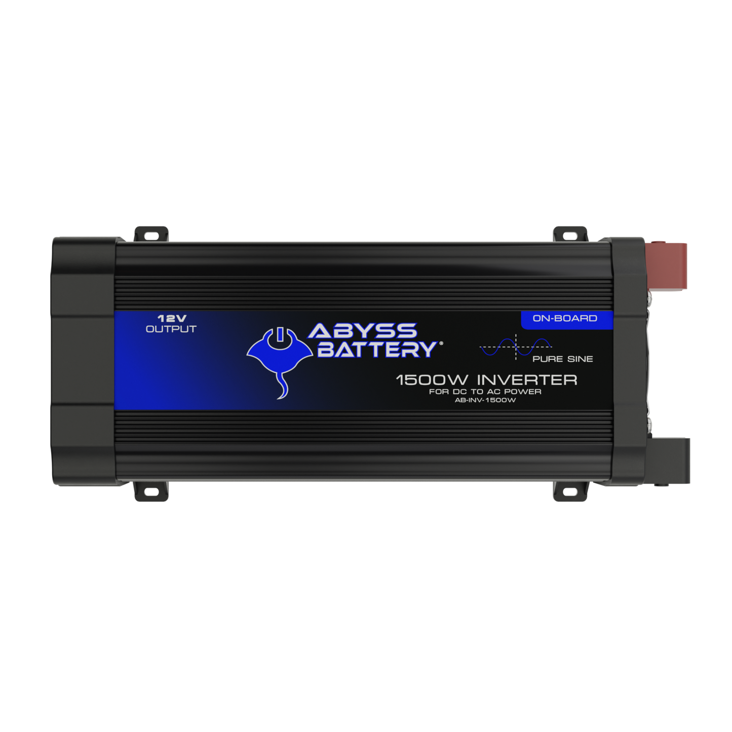 Abyss Battery 12V 1500W DC TO AC INVERTER – PURE SINE WAVE - AB-INV-1500W