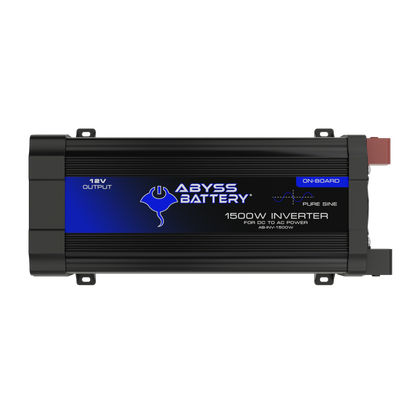Abyss Battery 12V 1500W DC TO AC INVERTER – PURE SINE WAVE - AB-INV-1500W