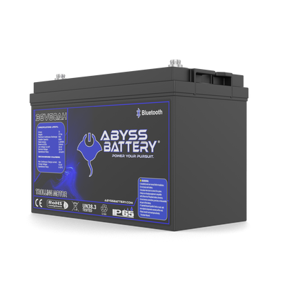 Abyss Battery 36V 60Ah Lithium Trolling Motor Battery - AB-36V60-BT