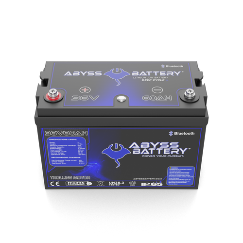 Abyss Battery 36V 60Ah Lithium Trolling Motor Battery - AB-36V60-BT