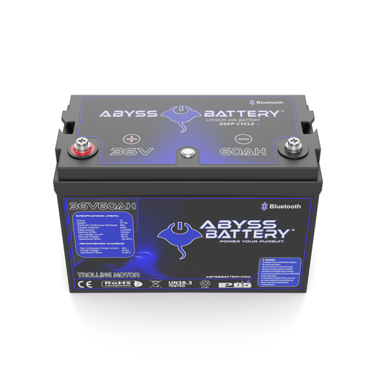 Abyss Battery 36V 60Ah Lithium Trolling Motor Battery - AB-36V60-BT