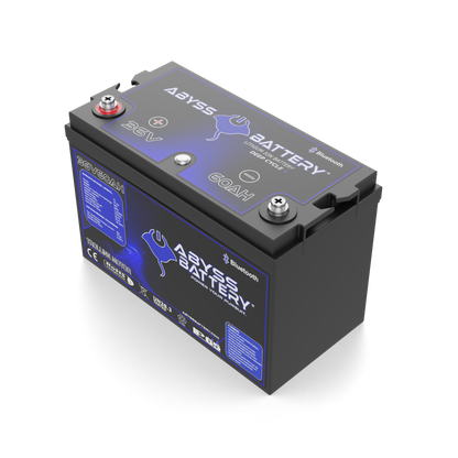 Abyss Battery 36V 60Ah Lithium Trolling Motor Battery - AB-36V60-BT