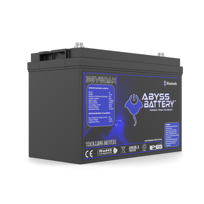 Abyss Battery 36V 60Ah Lithium Trolling Motor Battery - AB-36V60-BT