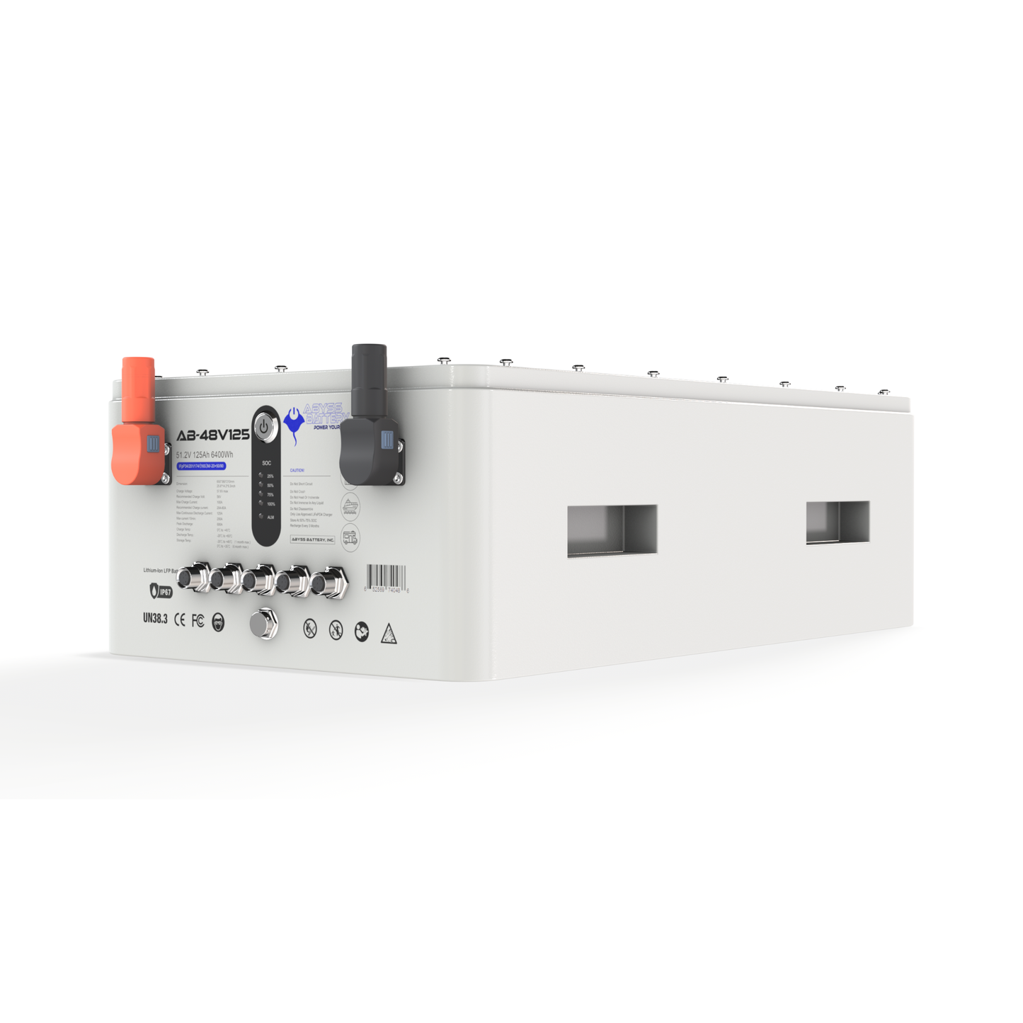 Abyss Battery  48V125Ah Lithium Marine House Battery - AB-48V125