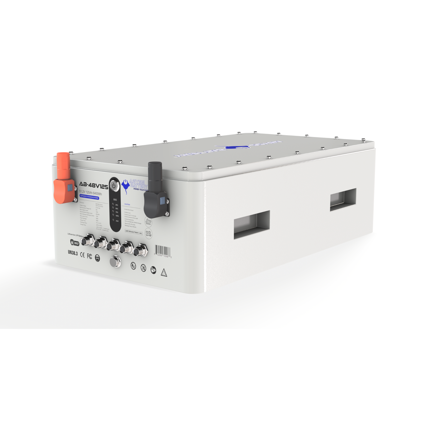 Abyss Battery  48V125Ah Lithium Marine House Battery - AB-48V125
