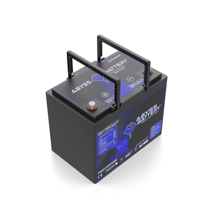 Abyss Battery 12V 120Ah Dual Purpose Lithium Marine Battery - AB-12V120-BT