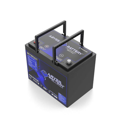 Abyss Battery 12V 120Ah Dual Purpose Lithium Marine Battery - AB-12V120-BT
