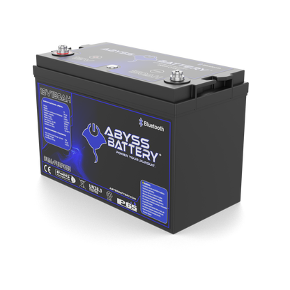 Abyss Battery 12V 150Ah Dual Purpose Lithium Marine Battery - AB-12V150-BT
