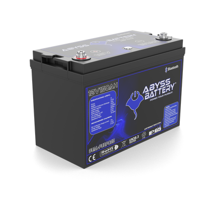 Abyss Battery 12V 150Ah Dual Purpose Lithium Marine Battery - AB-12V150-BT