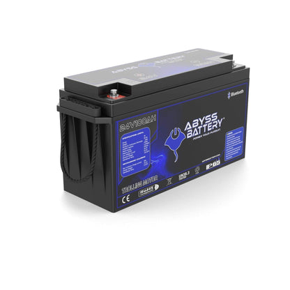 Abyss Battery 24V 100Ah Lithium Trolling Motor Battery - AB-24V-100-BT