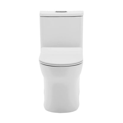 Swiss Madison Burdon One Piece Square Toilet Dual Flush 1.1/1.6 gpf (6-Pack) - SM-1T111-6