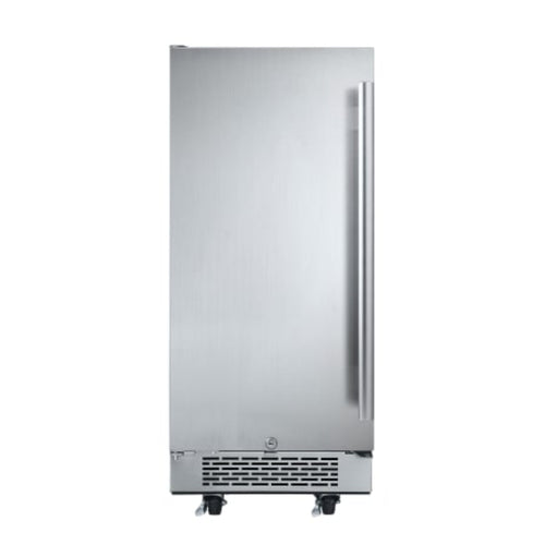 Avallon 15 Inch Wide 3.3 Cu.Ft. Energy Efficient Outdoor Approved Beverage Center with LED Lighting - AFR151SSODLH