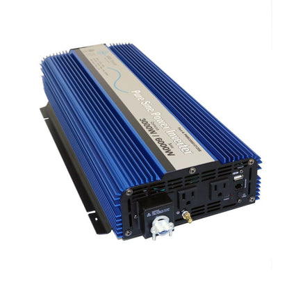 Aims Power 3000 Watt Pure Sine Inverter w/ USB & Remote Port UL Listed - PWRI300012120SUL