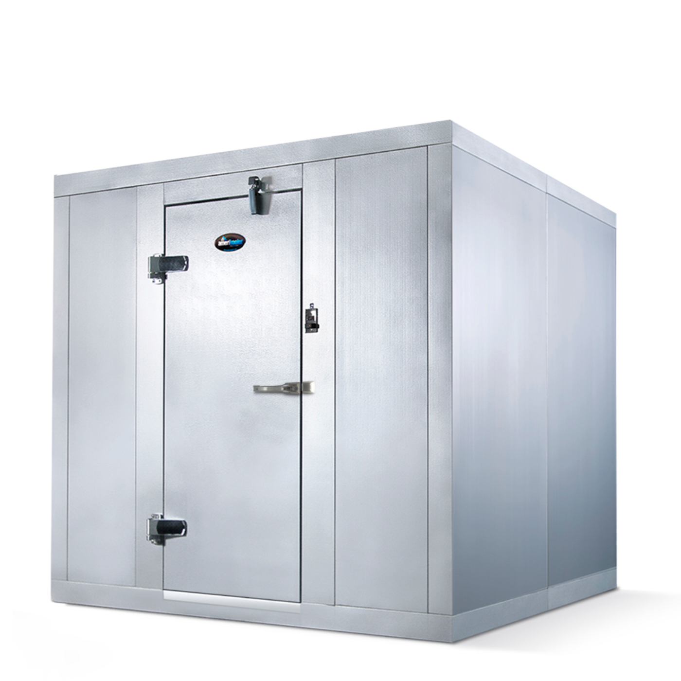 AmeriKooler QC1072**NBRC Indoor Walk-In Cooler 10' Wide (Door Side) 7'2-1/4"H W/O Floor - AKQC101072NBRC