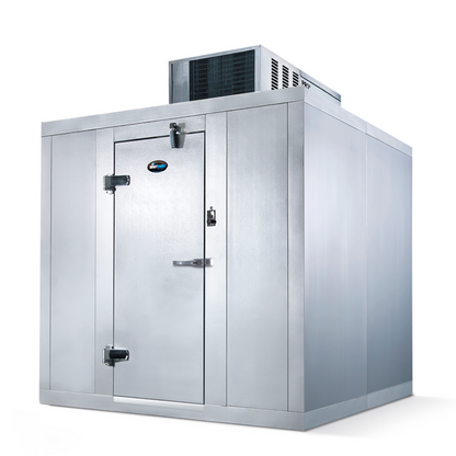 AmeriKooler QC06XX72**NBSC Indoor Walk-In Cooler 6' Wide (Door Side) 7'2-1/4"H W/O Floor - AKQC060672NBSC