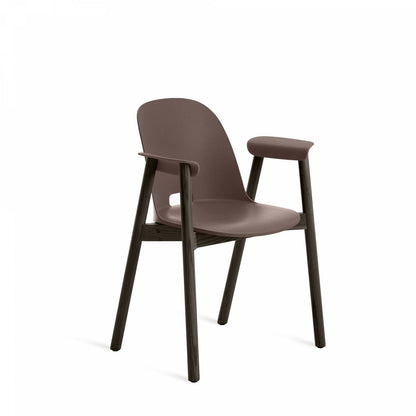 Emeco Alfi Armchair - ALFI18AHDARKBROWNA