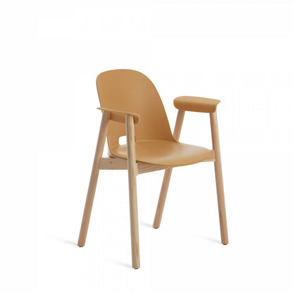 Emeco Alfi Armchair - ALFI18AHDARKBROWNA