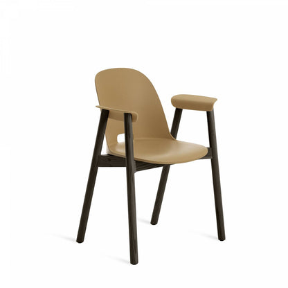Emeco Alfi Armchair - ALFI18AHDARKBROWNA