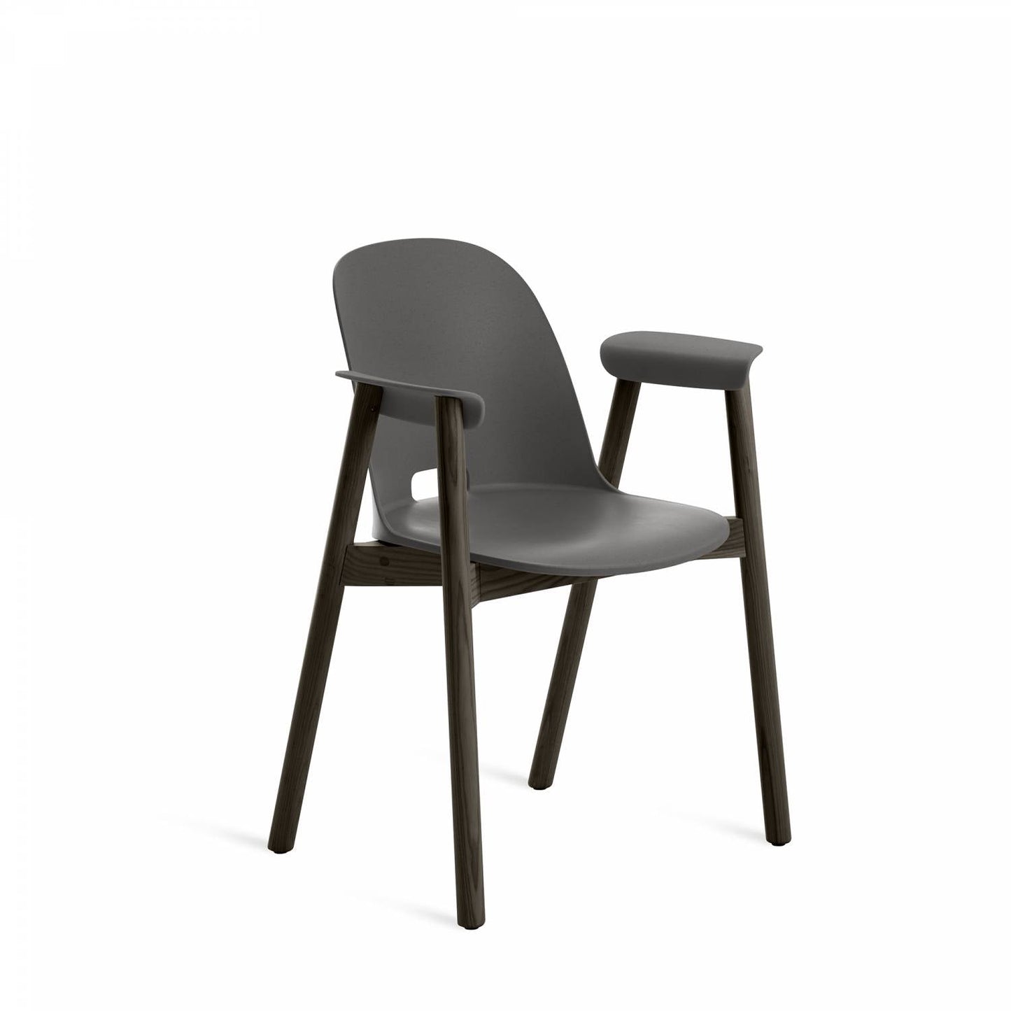 Emeco Alfi Armchair - ALFI18AHDARKBROWNA