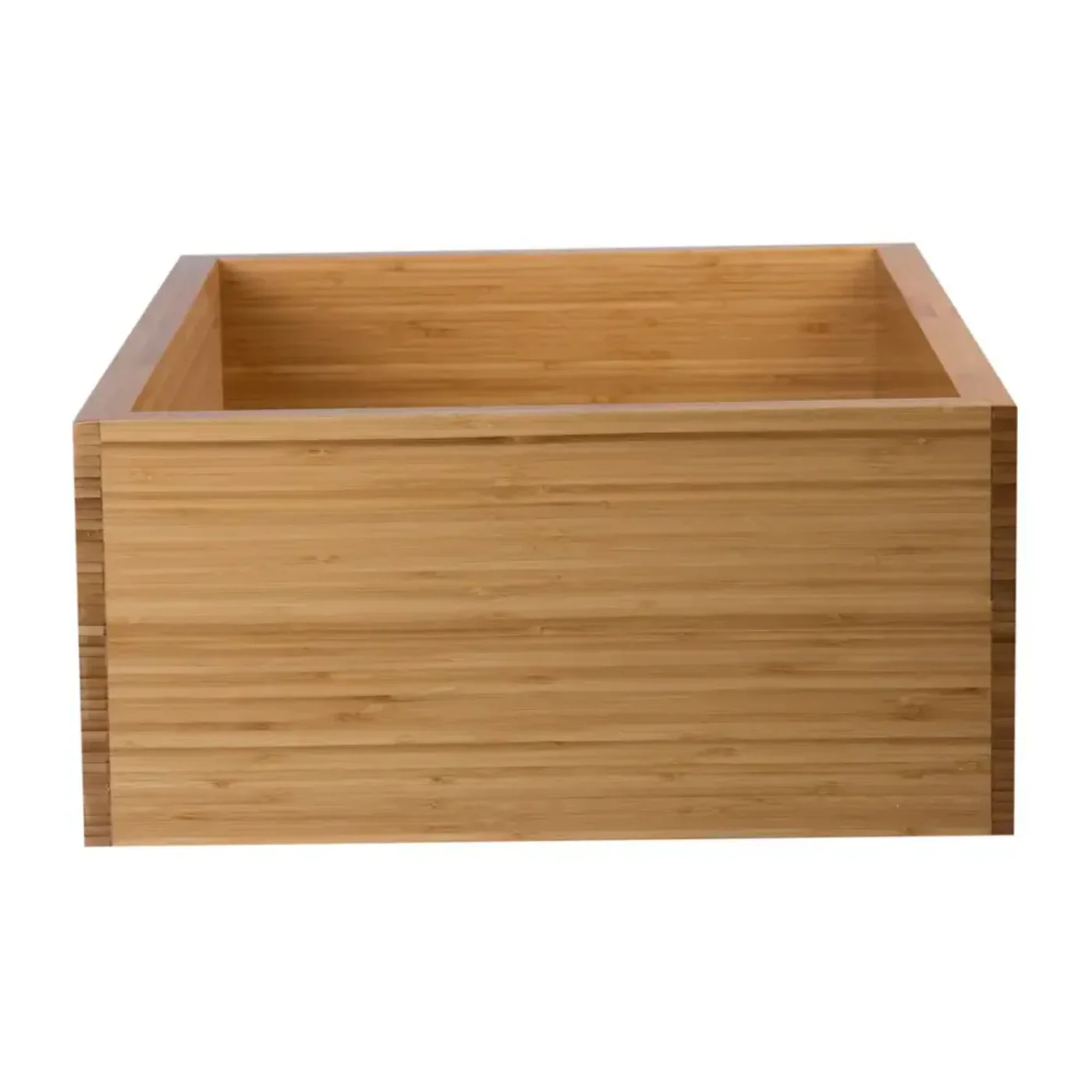 GREE ALFI brand 30 Inch Single Bowl Bamboo Kitchen Farm Sink  - AB3021