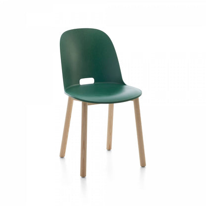 Emeco Alfi High Back Chair - ALFI18AHDARKBROWN