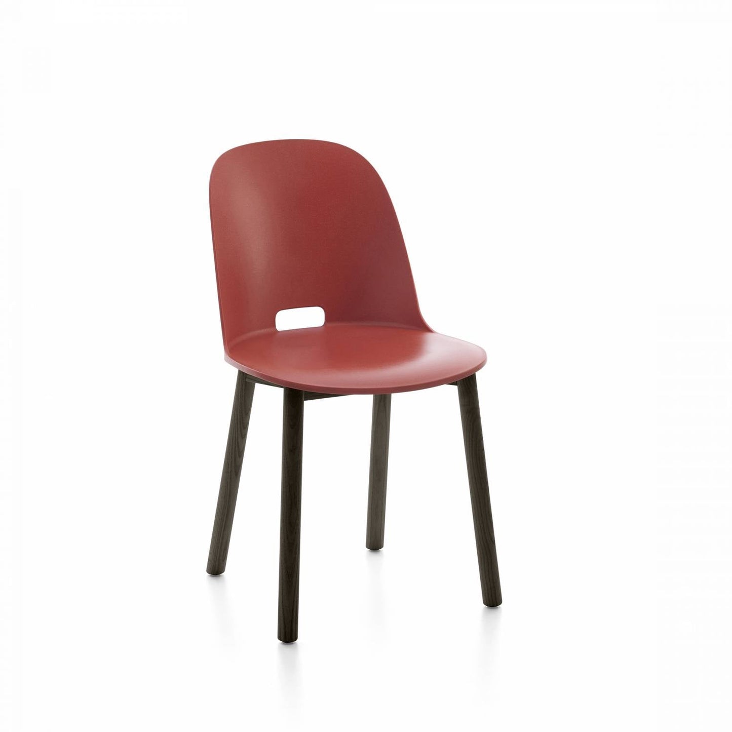 Emeco Alfi High Back Chair - ALFI18AHDARKBROWN
