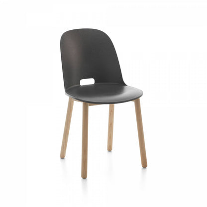 Emeco Alfi High Back Chair - ALFI18AHDARKBROWN