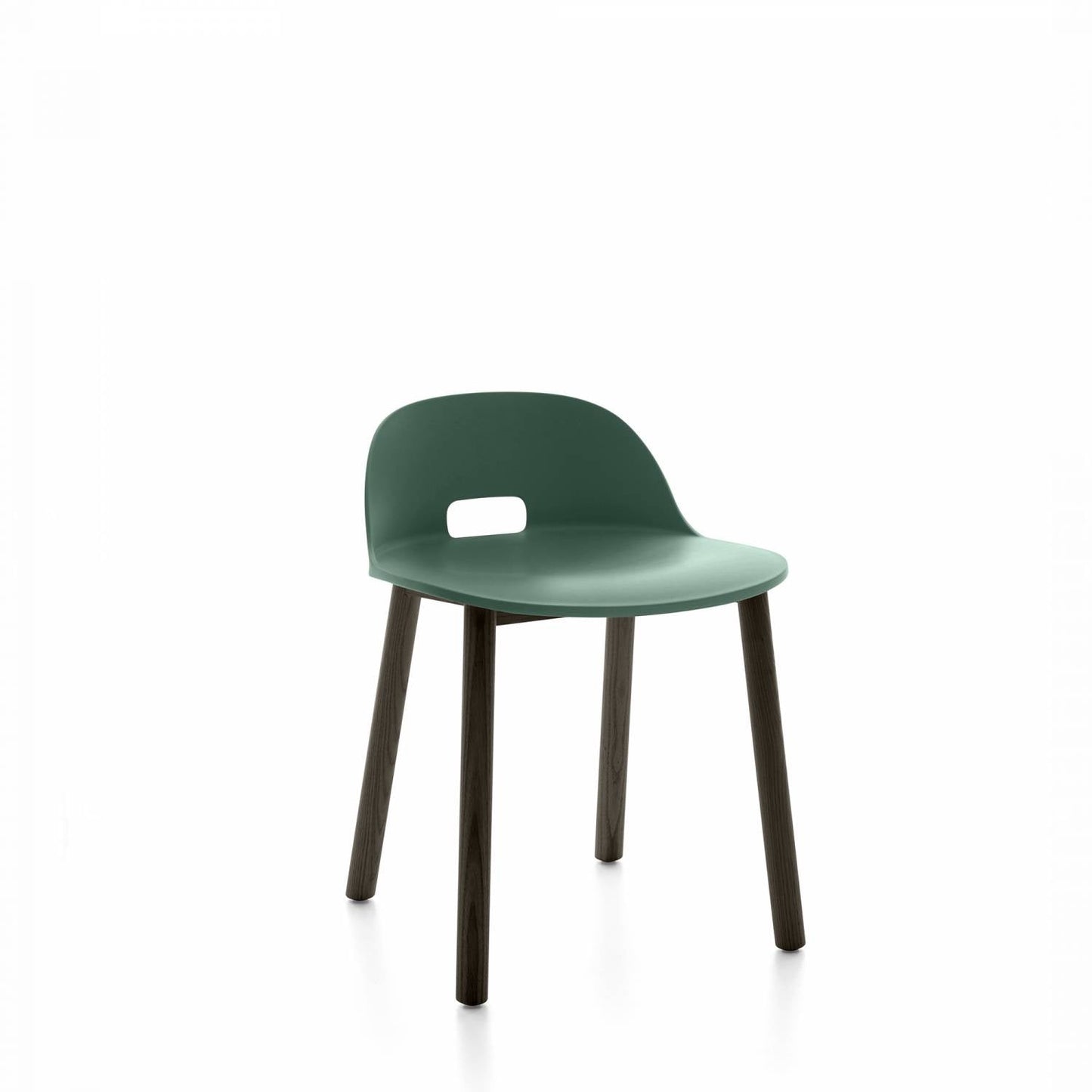 Emeco Alfi Low Back Chair - ALFI18ALDARKBROWN