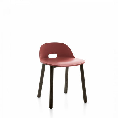 Emeco Alfi Low Back Chair - ALFI18ALDARKBROWN
