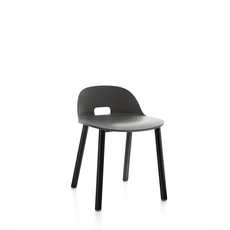 Emeco Alfi Low Back Chair - ALFI18ALDARKBROWN