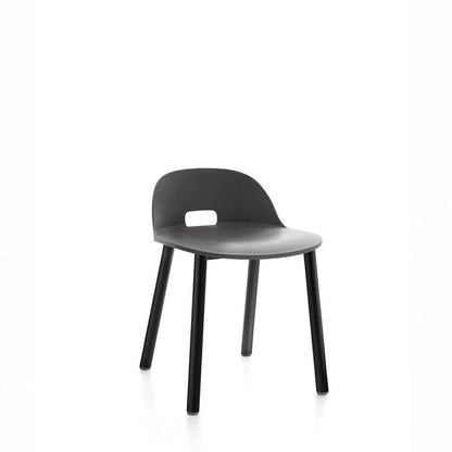 Emeco Alfi Low Back Chair - ALFI18ALDARKBROWN