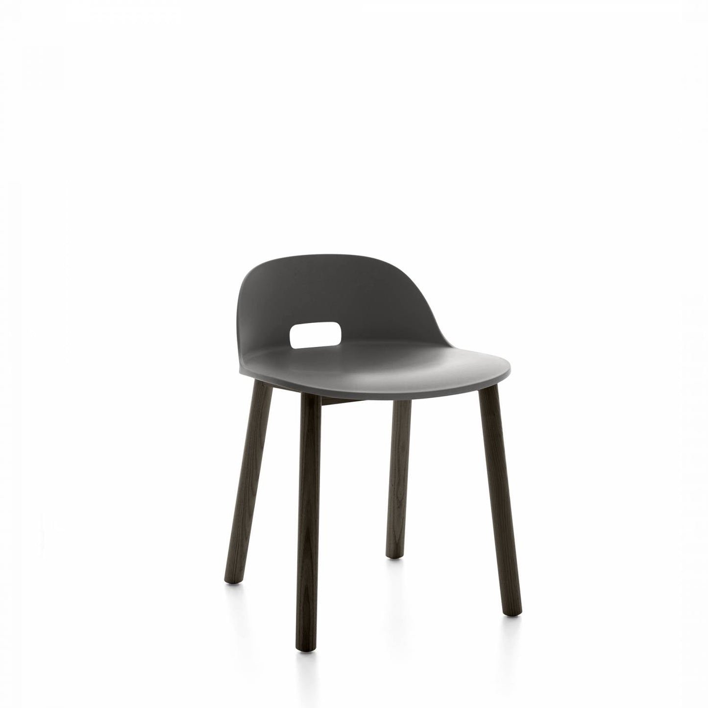 Emeco Alfi Low Back Chair - ALFI18ALDARKBROWN