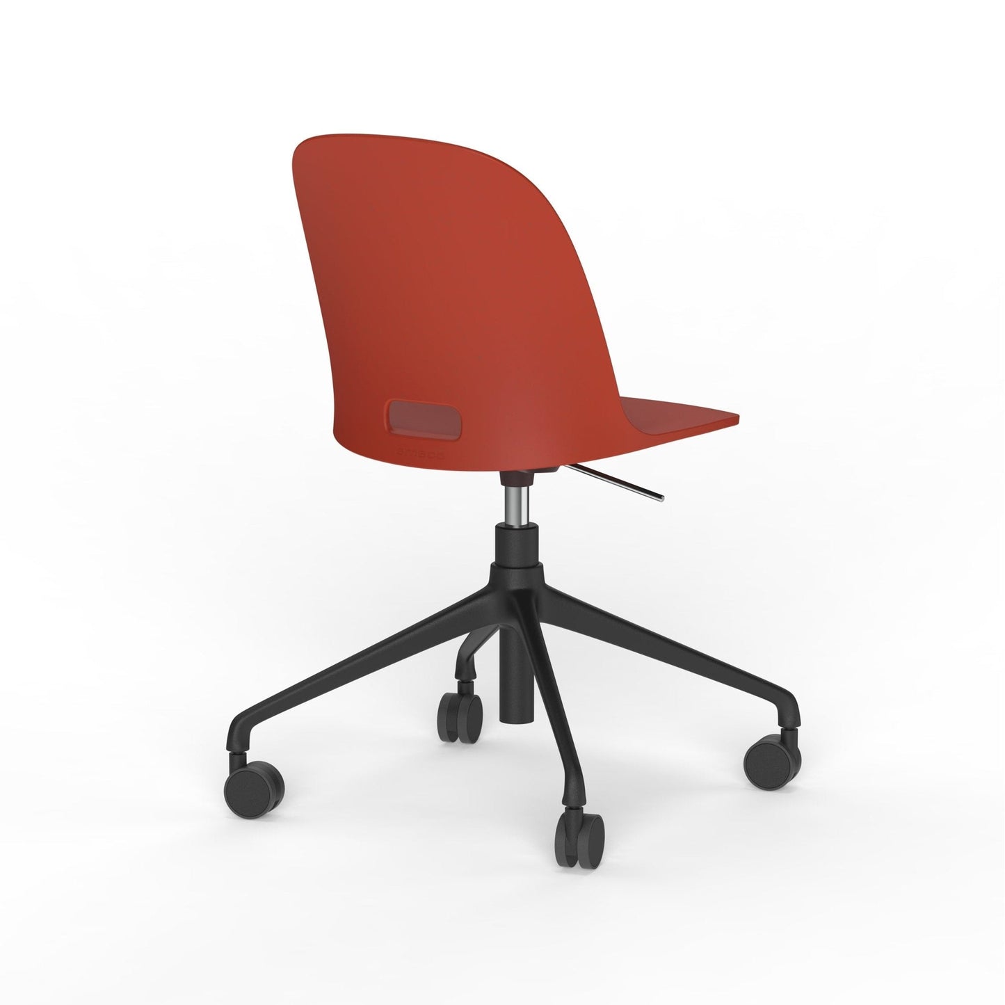 Emeco Alfi Work Swivel Chair - ALFISWVH4ABKBCDB