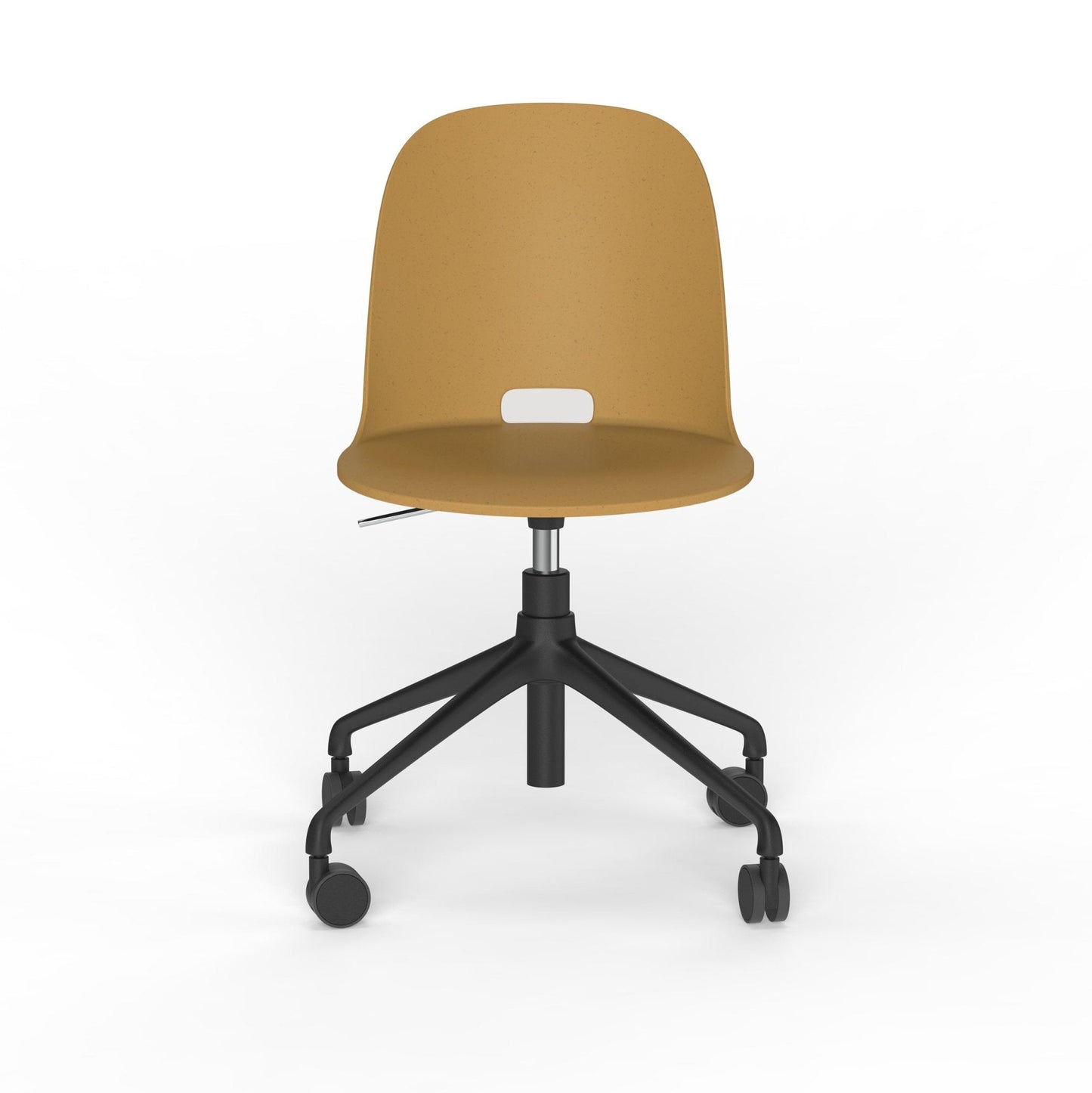 Emeco Alfi Work Swivel Chair - ALFISWVH4ABKBCDB