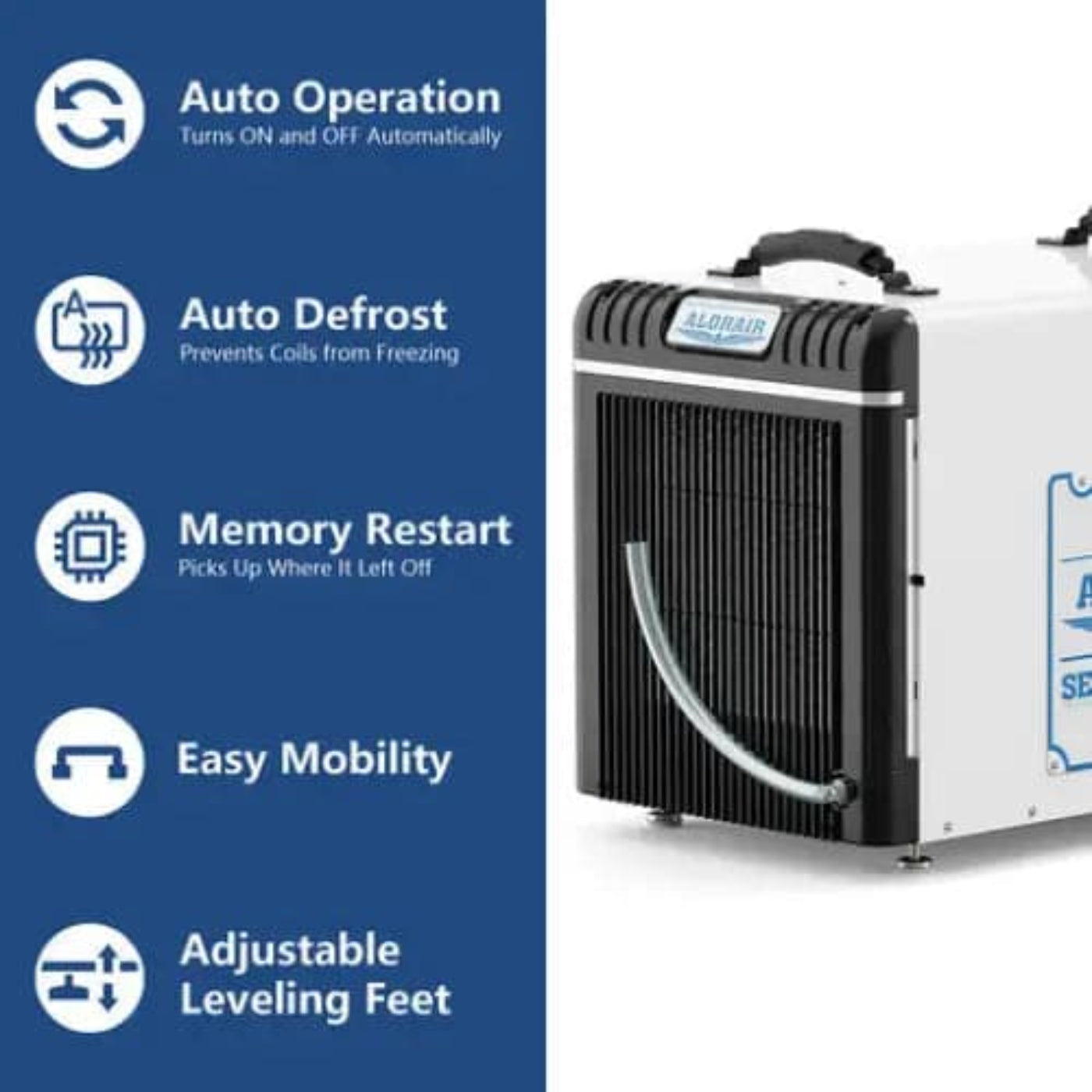 GREE AlorAir Sentinel HD90 Commercial Dehumidifier - B01LW3SOPE