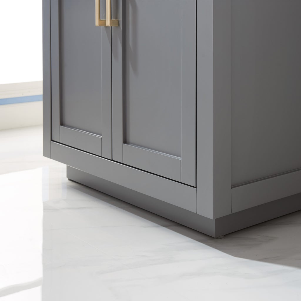 Altair Ivy 30" Single Bathroom Vanity Set in Marble Countertop