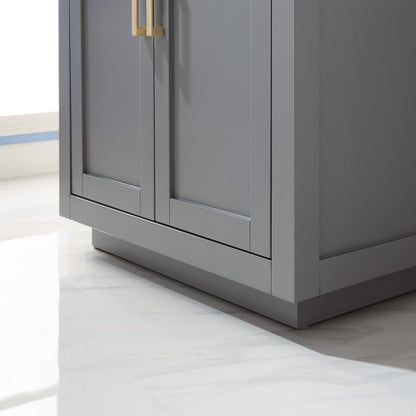 Altair Ivy 30" Single Bathroom Vanity Set in Marble Countertop