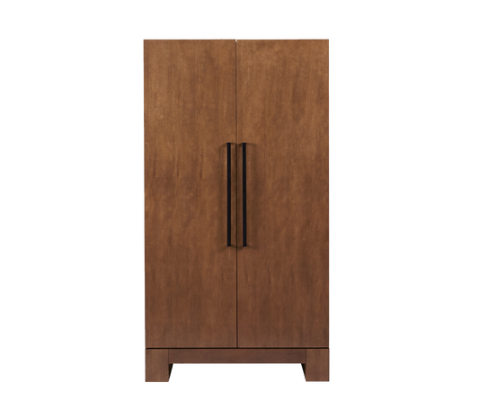 American Heritage Alta Wine & Spirit Cabinet Brushed Walnut - ALTAWINECAB-BW