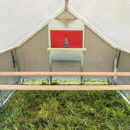 Alumi-Coop Classic - 5x6 Lightweight, Aluminum, Chicken Coop Tractor for Chickens