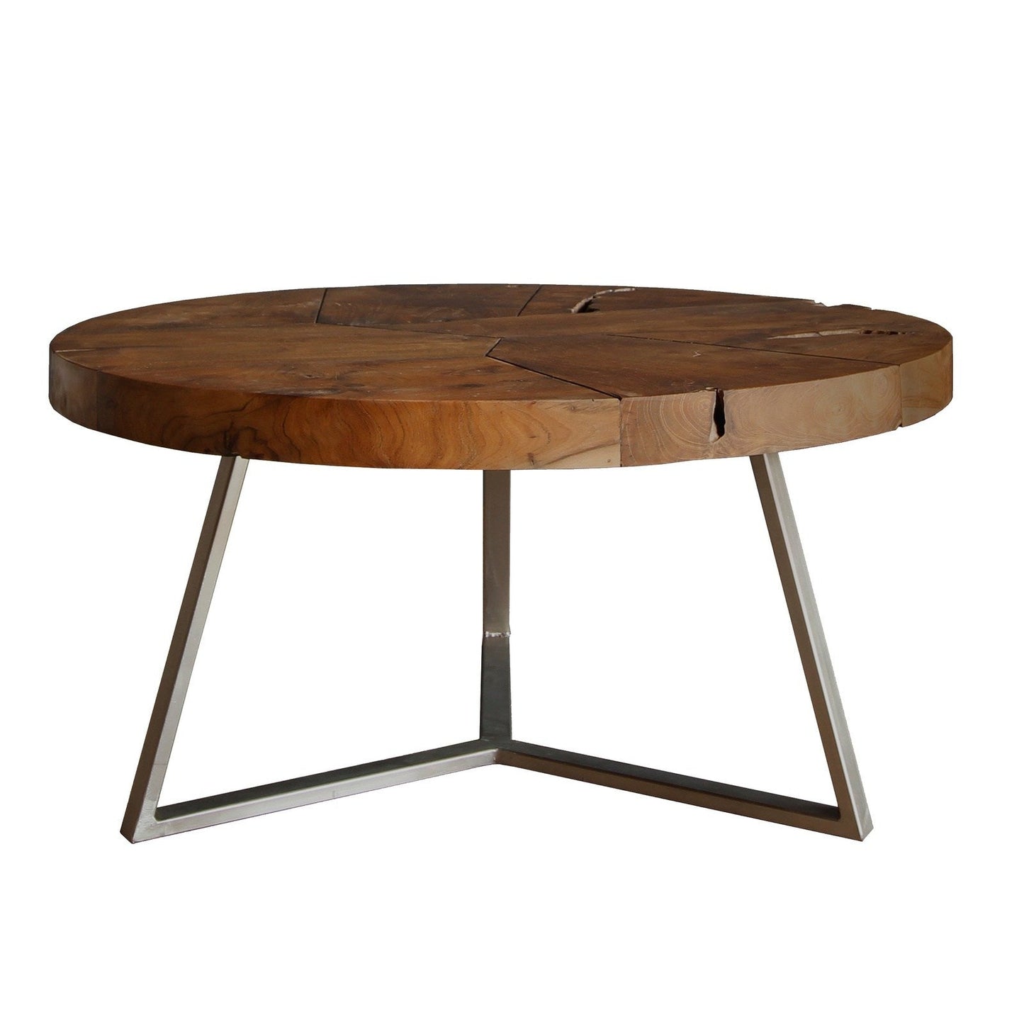 New Pacific Direct Leon Reclaimed Teak Wood Coffee Table 9600024