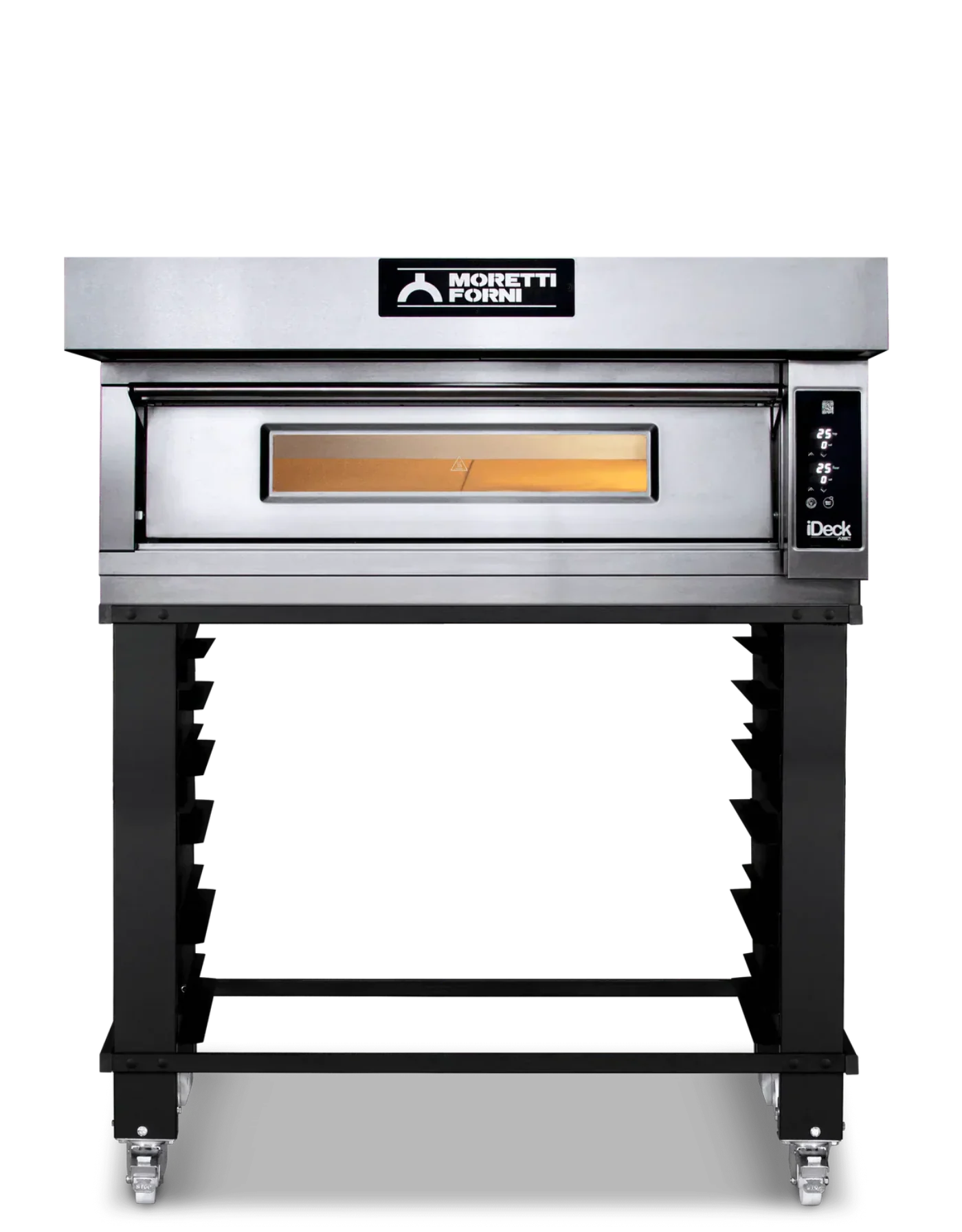 AMPTO iDeck electronic Control Electric Pizza Oven 105 x 65 cm chamber. 1 Deck - ID-M 105.65