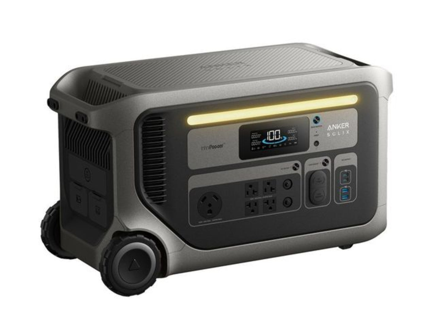 Aurora Generators  F3000 Power Station Kit - 6144Wh Total Capacity + Double Voltage Hub - Includes FREE TT-30 Cable - B1782115