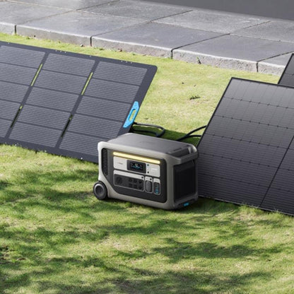 Aurora Generators Anker SOLIX F3000 Solar Generator + 2x 400W Solar Panels - B178211A