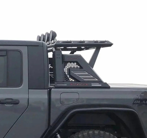 AR2-05BA3-PLFB Black Horse Armour Ii Roll Bar W/Basket Kit - BLK205BA3PLFB