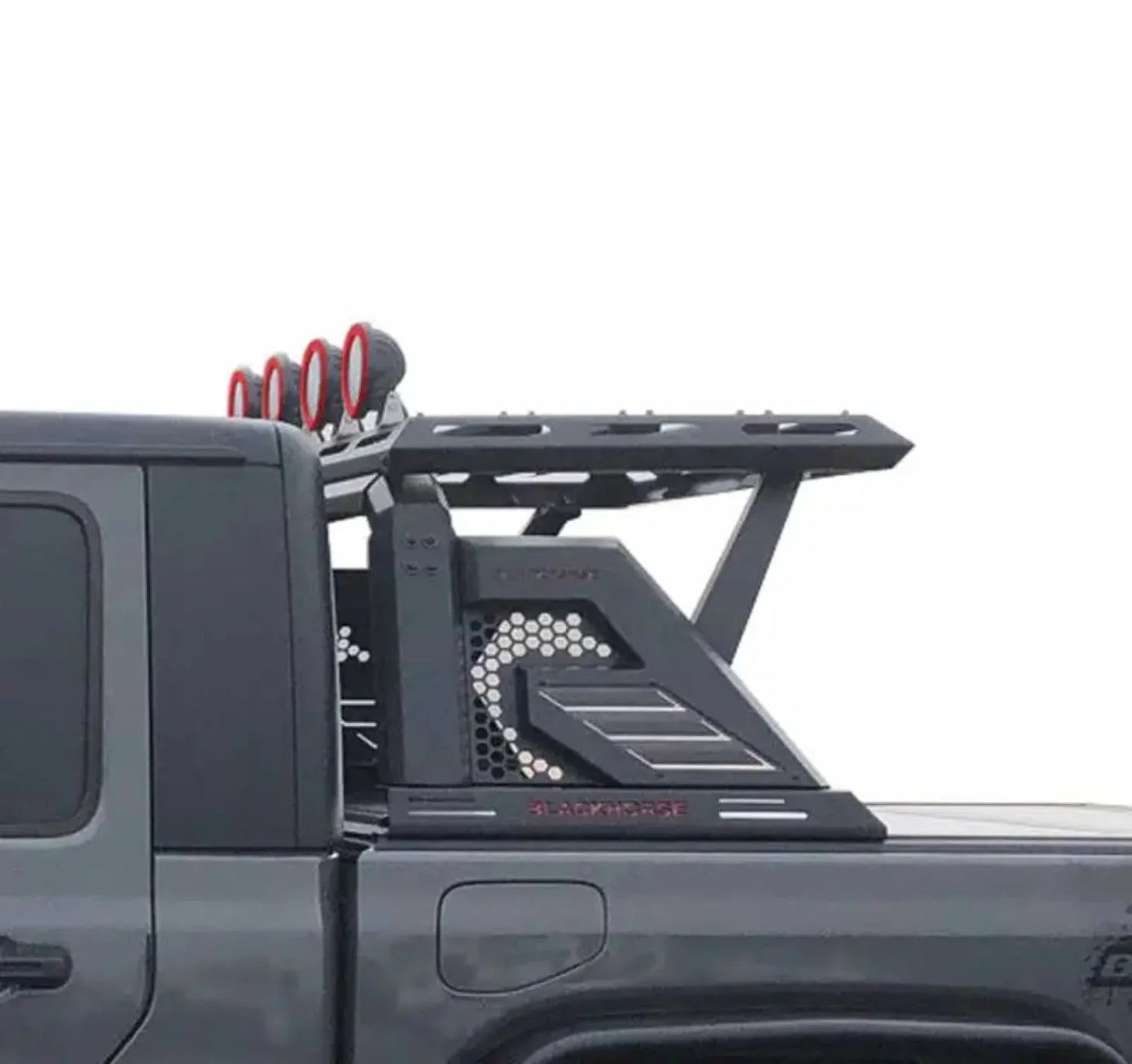 AR2-05BA3-PLFR Black Horse Armour Ii Roll Bar W/Basket Kit - BLK205BA3PLFR