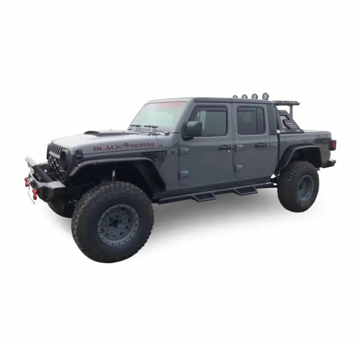 AR2-09BA3-PLFB Black Horse Armour Ii Roll Bar W/Basket Kit - BLK209BA3PLFB