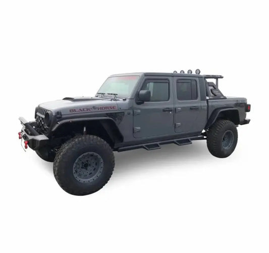 AR2-09BA3-PLFB Black Horse Armour Ii Roll Bar W/Basket Kit - BLK209BA3PLFB