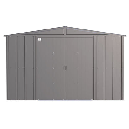 Arrow | Classic Steel Storage Shed, 10x14 ft., Charcoal CLG1014CC