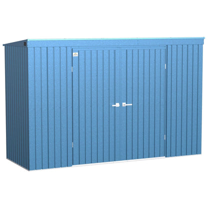 Arrow | Elite Steel Storage Shed, 10x4, ft. Blue Grey EP104BG