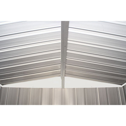 Arrow | EZEE Shed Steel Storage 6x5 ft. Galvanized Low Gable Charcoal EZ6565LVCC